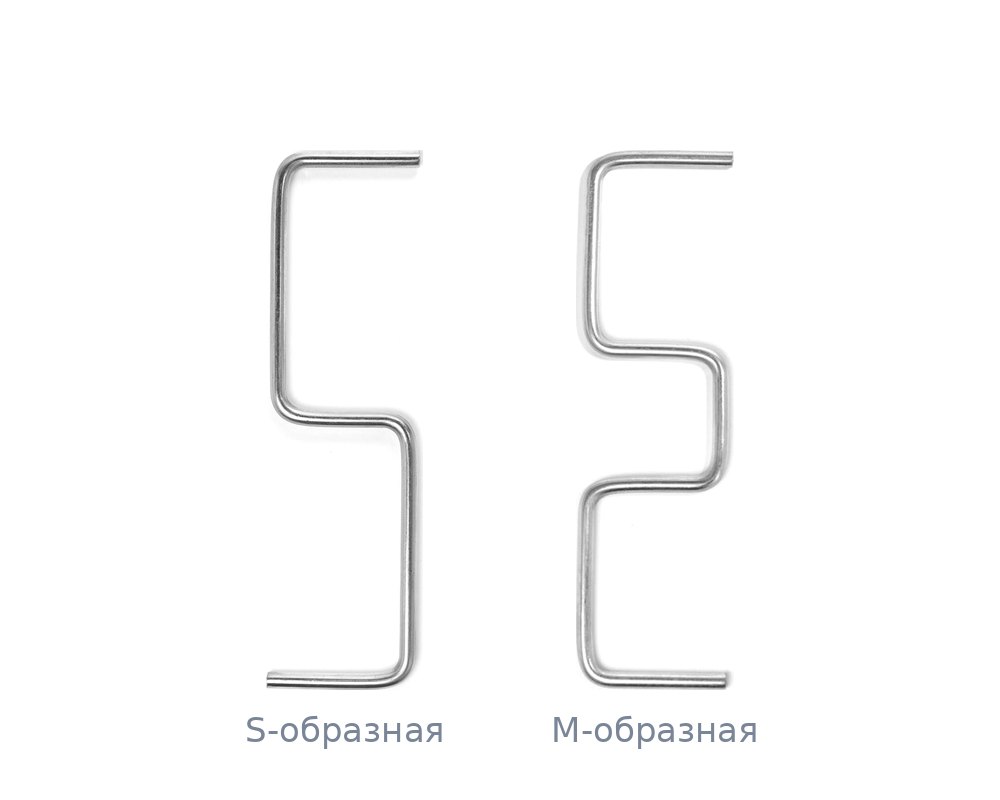 Веткодержатели — S- и M-образные скобы