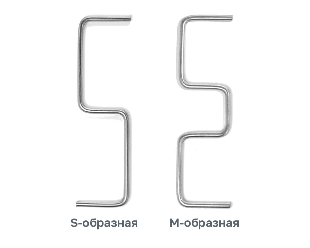 Веткодержатели — S- и M-образные скобы